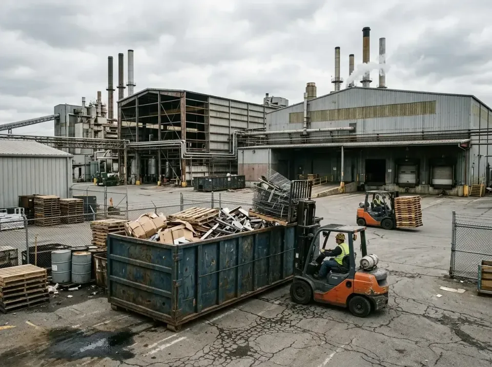 industrial-factory-scrap-conta-003 — frequently asked questions, Cheap Roll-off Dumpster Rentals in Richardson, TX